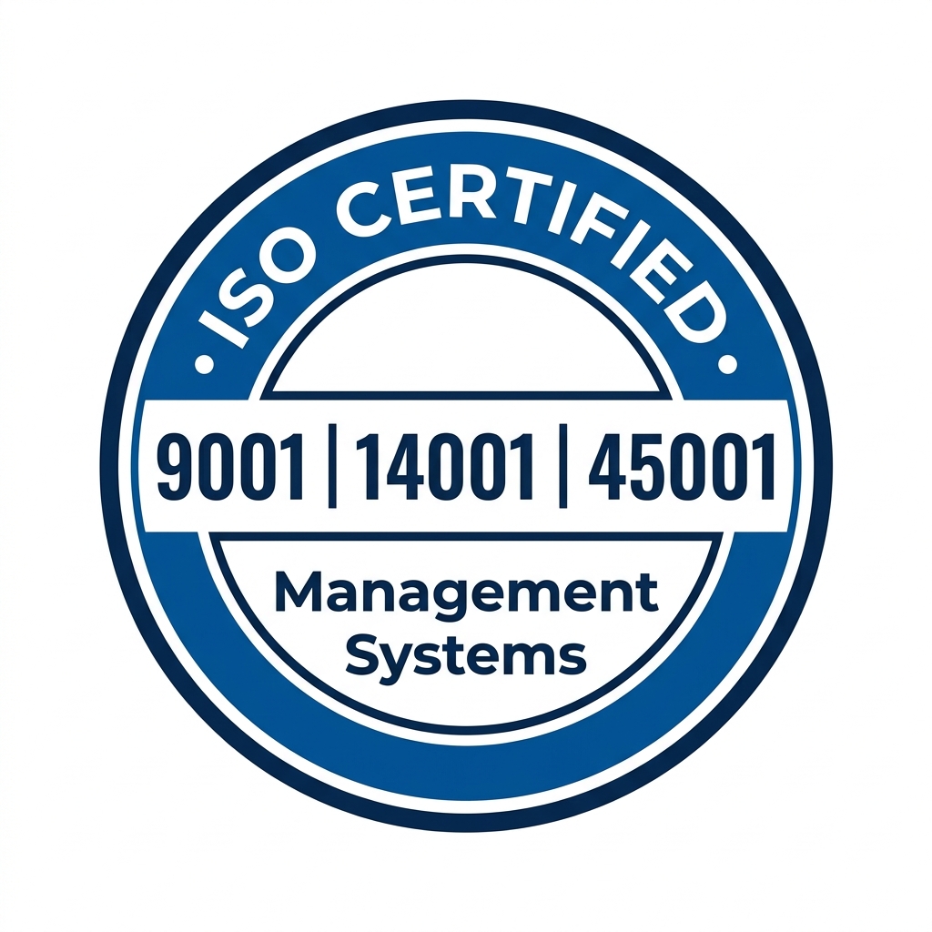 ISO 9001 14001 45001 Certified